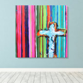 Micah 24 x 24 Canvas Print Leinwanddruck (Insitu (Holzboden))