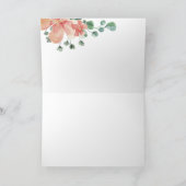 Micah 6:8 Rose und Creme Floral Wasserfarbe (Innenseite)