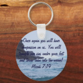 Micah 7:19_Ocean Schlüsselanhänger (Vorderseite)