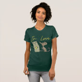 Mice in love, love birds T-Shirt (Vorne ganz)