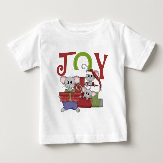 Mice JOY Weihnachtsgeschenke T - Shirt (Vorderseite)