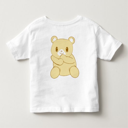 Mich-Bär Kleinkind T-shirt (Rückseite)