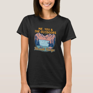 Mich dich und die Natur beim Wandern Mesabi Range T-Shirt