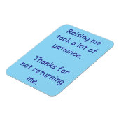 Mich großziehen magnet (Linke Seite)