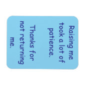 Mich großzuziehen magnet (Horizontal)
