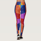Mich in Zazzle-Leggings aufreißen Leggings (Rückseite)