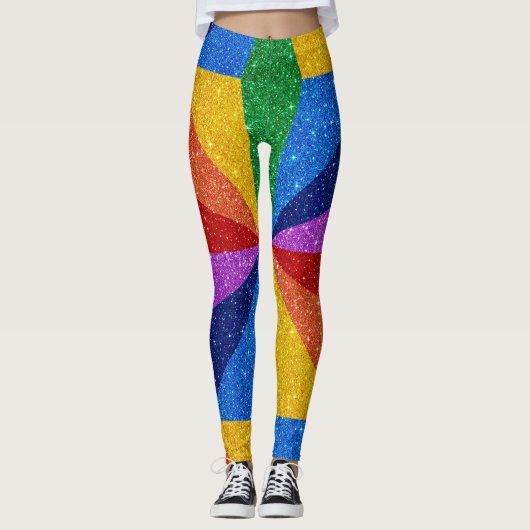 Mich in Zazzle-Leggings aufreißen Leggings (Vorderseite)