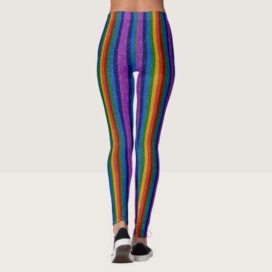 Mich in Zazzle-Leggings aufreißen Leggings (Rückseite)
