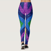 Mich in Zazzle-Leggings aufreißen Leggings (Rückseite)