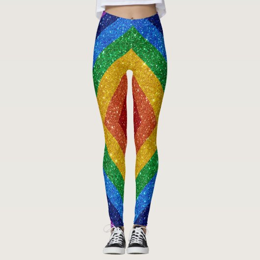Mich in Zazzle-Leggings aufreißen Leggings (Vorderseite)