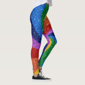 Mich in Zazzle-Leggings aufreißen Leggings (Rechts)