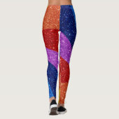 Mich in Zazzle-Leggings aufreißen Leggings (Rückseite)