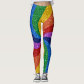 Mich in Zazzle-Leggings aufreißen Leggings (Vorderseite)