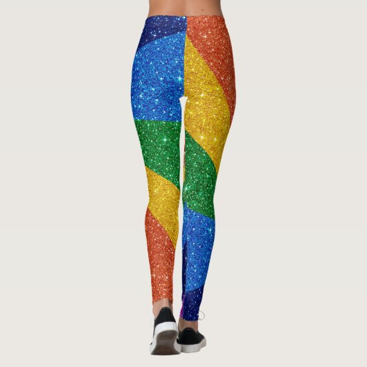 Mich in Zazzle-Leggings aufreißen Leggings (Rückseite)