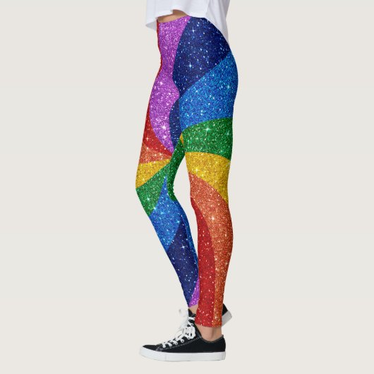 Mich in Zazzle-Leggings aufreißen Leggings (Links)
