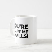 MICH KLEINE WILLEN KAFFEETASSE (Vorderseite Links)
