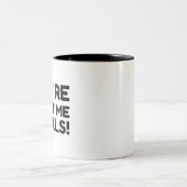 MICH KLEINE WILLEN ZWEIFARBIGE TASSE (Mittel)