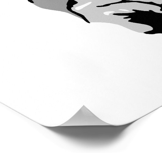 MICH KRAZY FAHREN POSTER (Ecke)