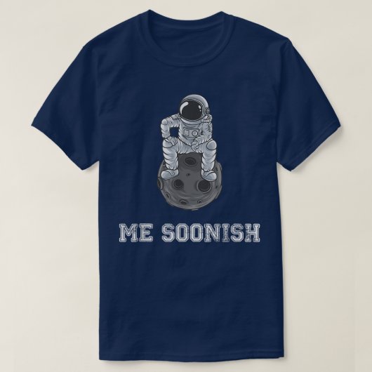 Mich lustiger Astronaut T-Shirt (Design vorne)