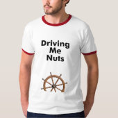 mich nuts fahren T-Shirt (Vorderseite)
