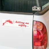 mich sanft töten autoaufkleber (Auf Lkw)