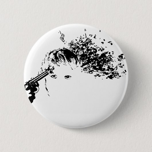 mich sanft töten button (Vorderseite)
