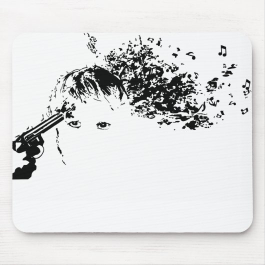 mich sanft töten mousepad (Vorne)