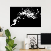 mich sanft töten poster (Heimbüro)