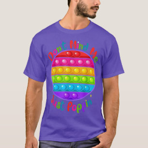 Mich scheut es nicht, einfach Poppin' Niedlichen R T-Shirt