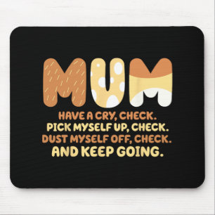Mich selbst aufrappeln. Mich selbst abstauben. Und Mousepad