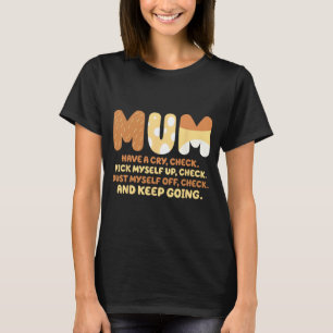 Mich selbst aufrappeln. Mich selbst abstauben. Und T-Shirt