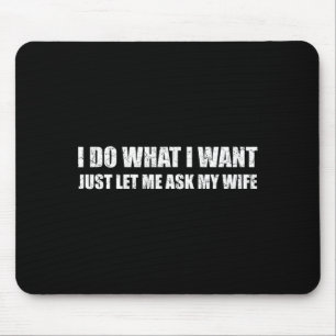 Mich Was Will Lassen Fragen Frau Mousepad