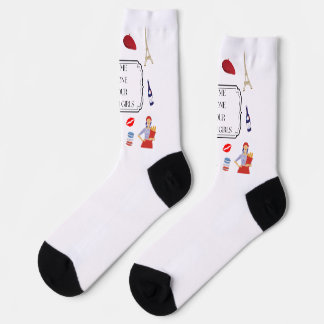 Mich wie eines deiner französischen Mädchen anmale Socken