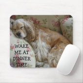 "MICH ZUM ABENDESSEN WECK" MUSTERPAD MOUSEPAD (Mit Mouse)