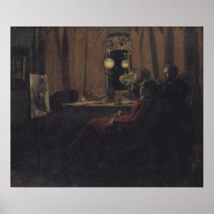 Michael Ancher Day's Work Fertig Poster
