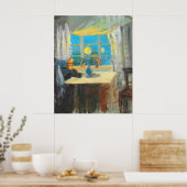 Michael Ancher Reading Paper Poster (Küche)