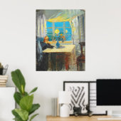 Michael Ancher Reading Paper Poster (Heimbüro)