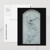 Michael and Lucifer ~ Postcard Postkarte (Vorne/Hinten)