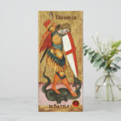 Michael Archangel und Dragon Sienese Gebet (Stehend Vorderseite)