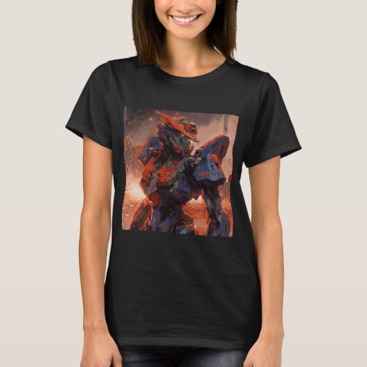 Michael Bay's Evangelion T-Shirt (Vorderseite)