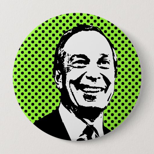 Michael Bloomberg Button (Vorderseite)