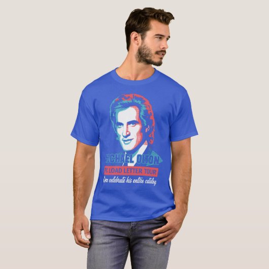 Michael Bolton in Concert - Office Space Parody-Ph T-Shirt (Vorne ganz)