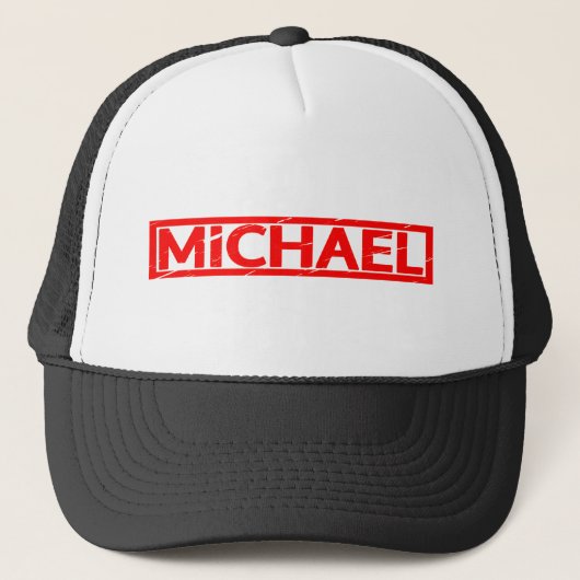Michael Briefmarke Truckerkappe (Vorderseite)