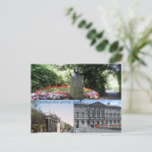 Michael Collins Denkmal, Grüße aus Dublin Postkarte (Stehend Vorderseite)