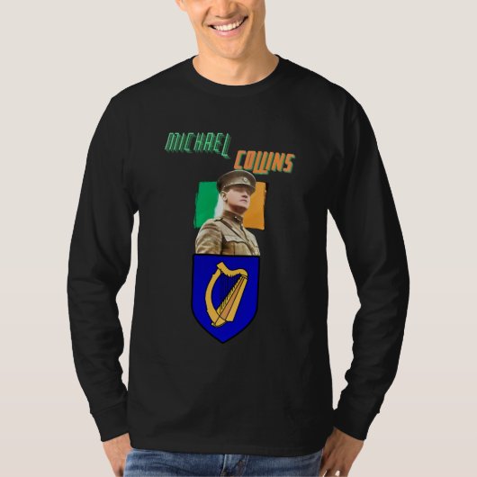 Michael Collins Irish Free Staat Oaster Rising T-Shirt (Vorderseite)