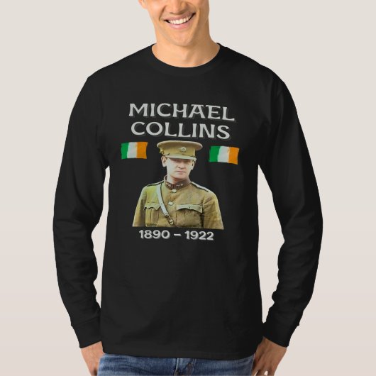 Michael Collins Irish Rebel Irish Free Staat T-Shirt (Vorderseite)