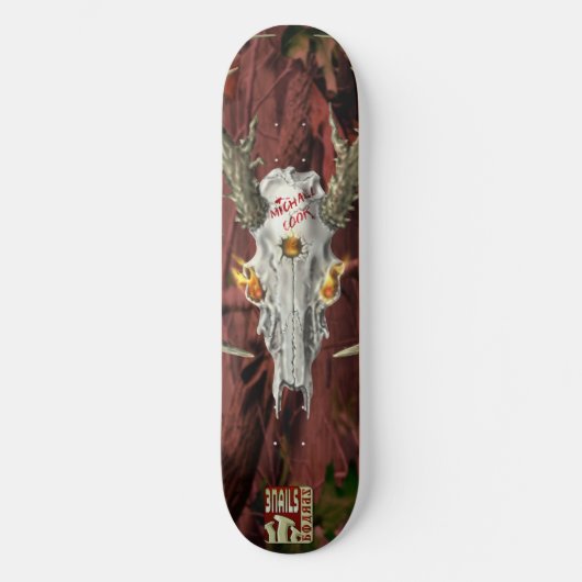 Michael Cook Signature Board Skateboard (Vorderseite)
