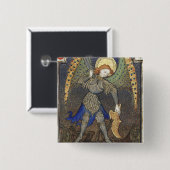 Michael der Erzengel mit dem Teufel Button (Vorne & Hinten)