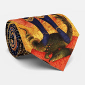 Michael der Erzengel mit Dragon, Ruby Krawatte (Gerollt)