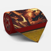 Michael der Erzengel, Ruby Krawatte (Gerollt)